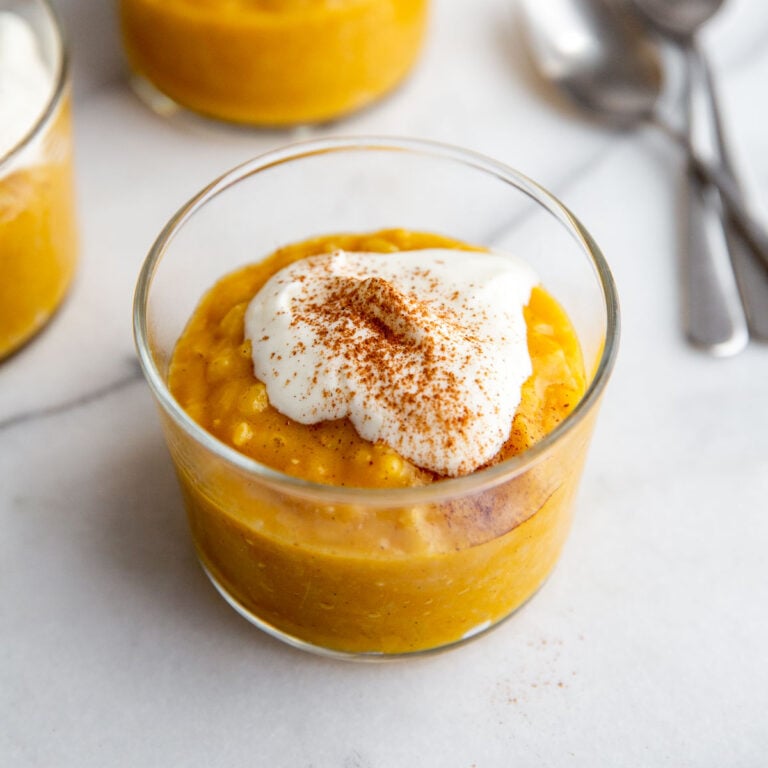 Easy Pumpkin Rice Pudding (Vegan & Gluten-Free)