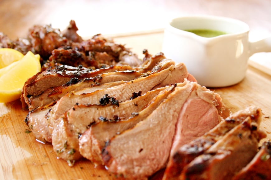 Herb Marinated Grilled Leg of Lamb | From Scratch Fast - Recipes