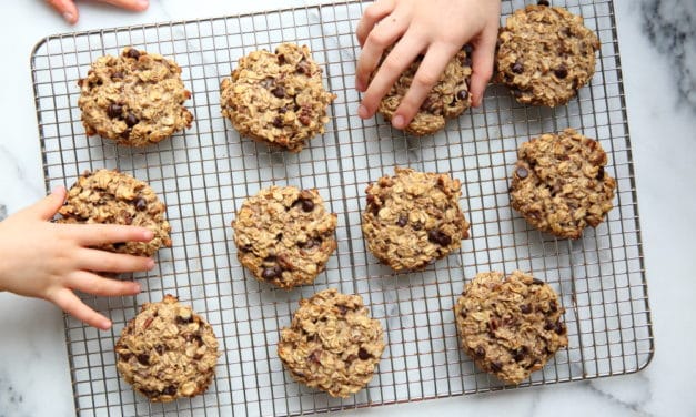 Easy Banana Breakfast Cookies (a.k.a Banana Oatcakes) GF, Vegan