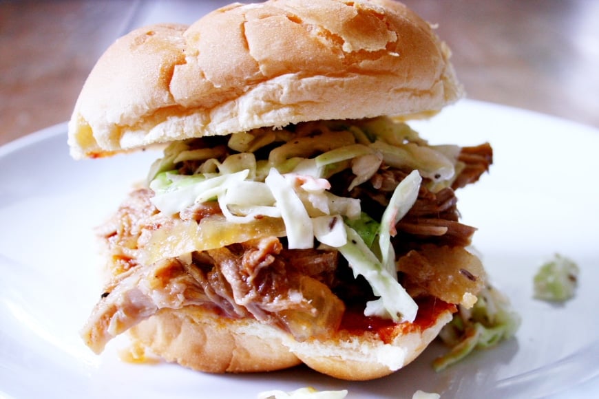 from scratch fast families: slow cooker pulled pork