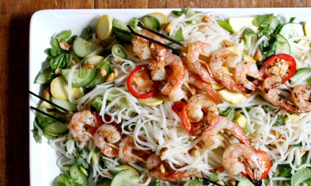 Rice Noodle Salad (Thai Style)