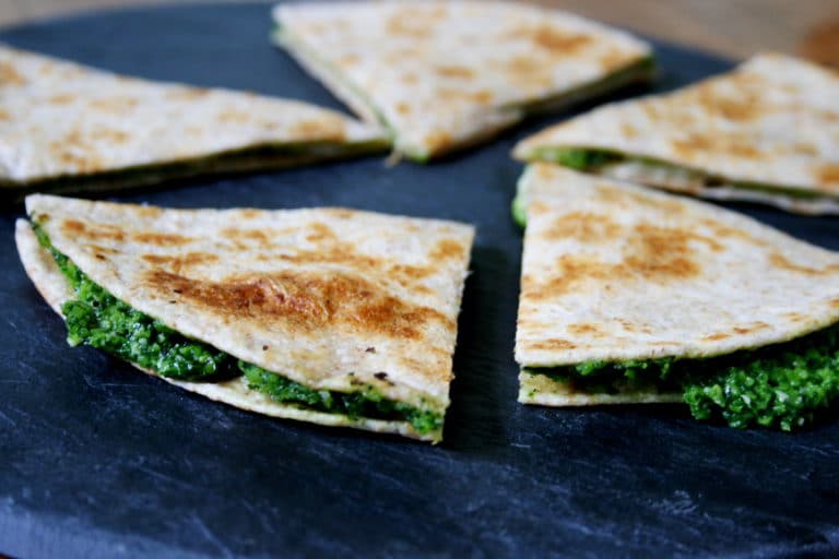 Kale Quesadillas