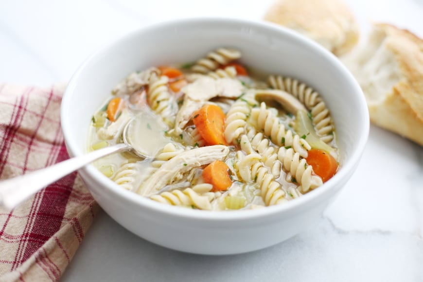 Good Fast Food Chicken Noodle Soup Good Fast Food Chicken Noodle Soup