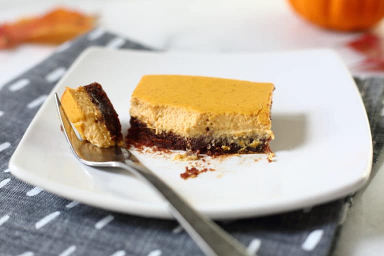 Pumpkin Cheesecake Brownies (GlutenFree!) From Scratch Fast