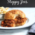 Healthy sloppy Joes in buns