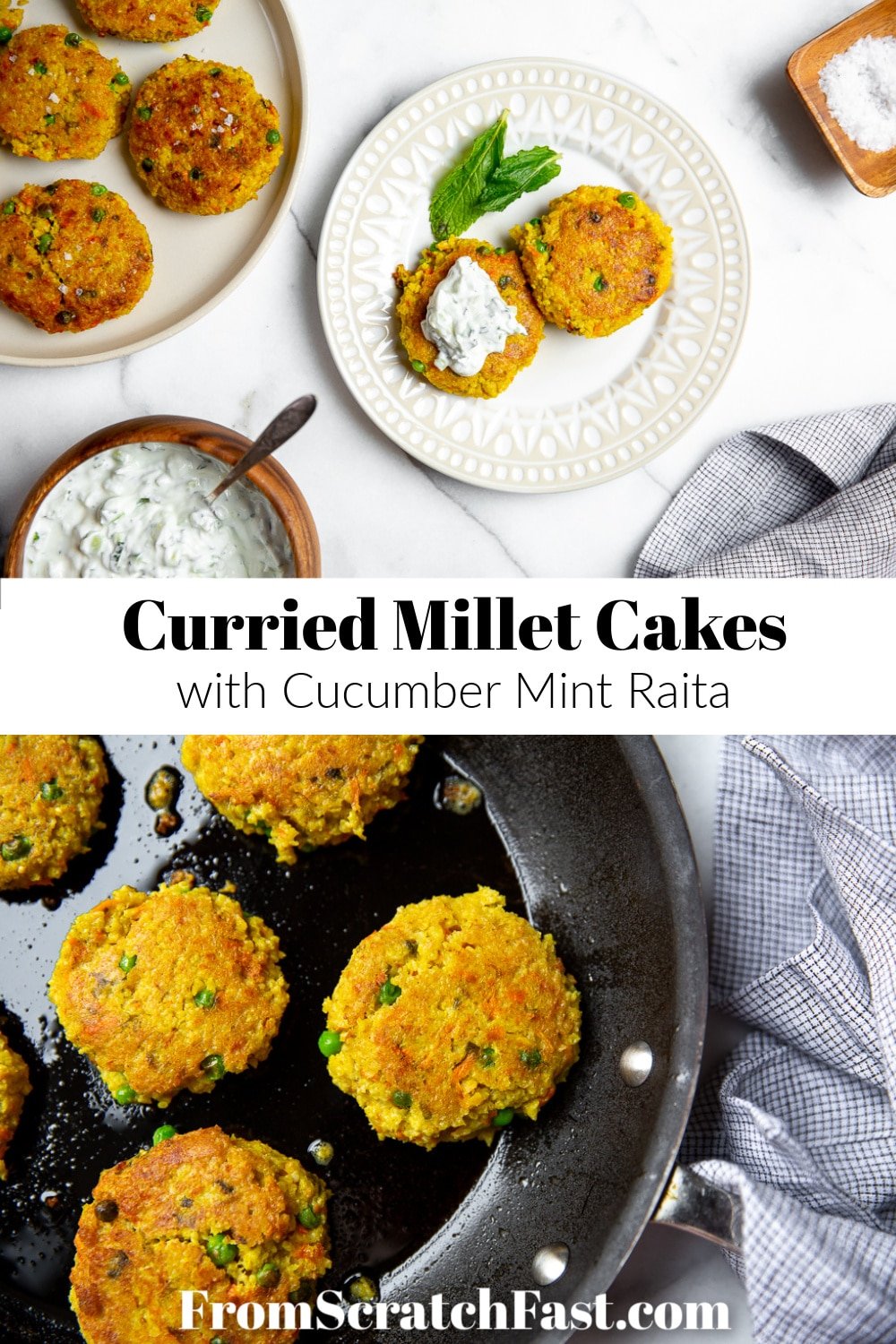 Millet cakes 2 From Scratch Fast Recipes & meals from scratch for