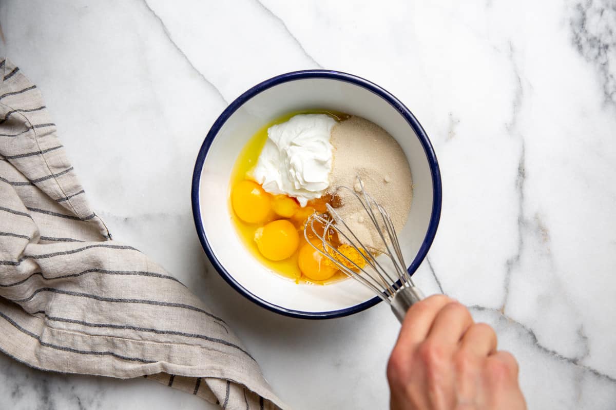 Easy Blueberry Yogurt Cake Recipe (Gluten Free!) From Scratch Fast