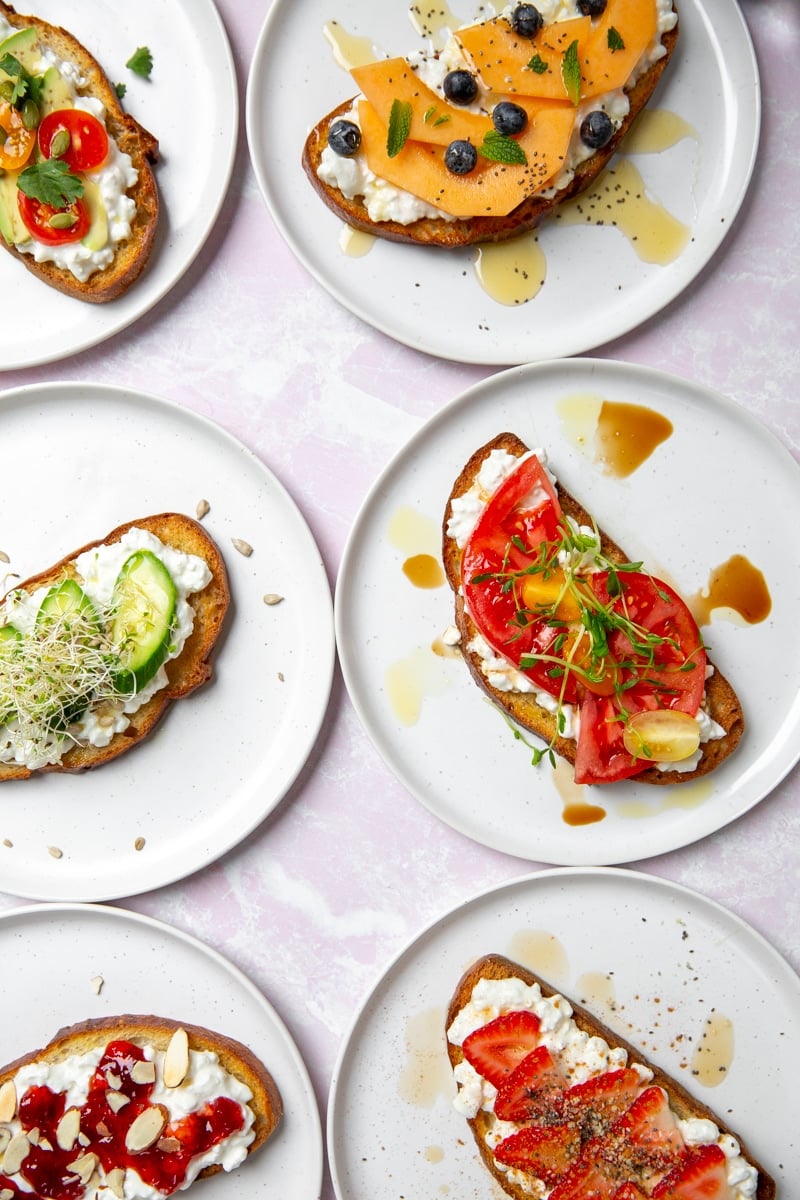 Cottage Cheese Toast (Easy, Healthy Tartines!) From Scratch Fast