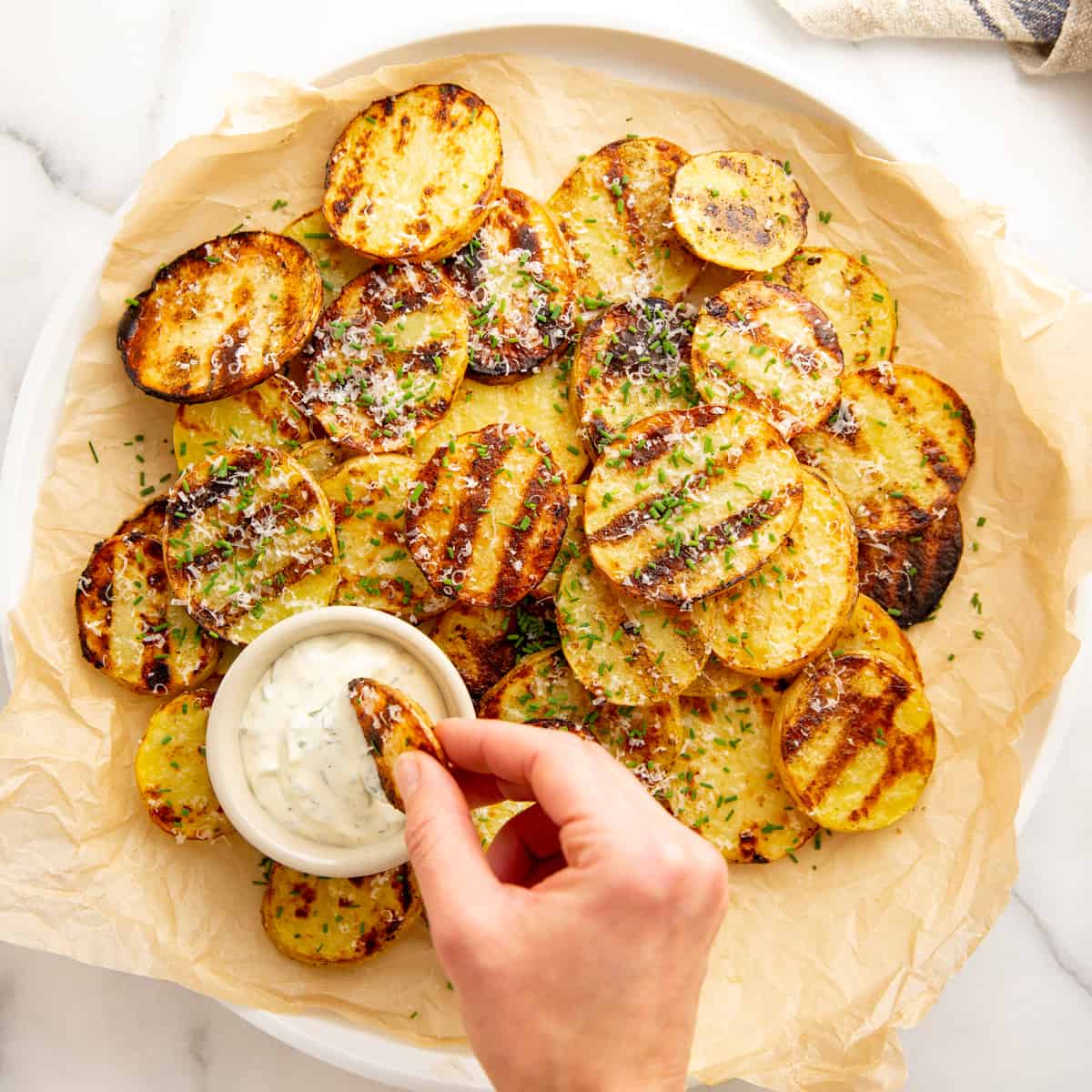 Life Changing Grilled Potatoes image