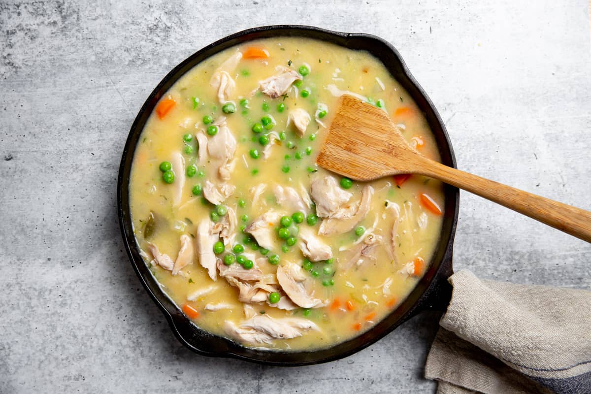 Easy Gluten Free Chicken (or Turkey!) Pot Pie | From Scratch Fast