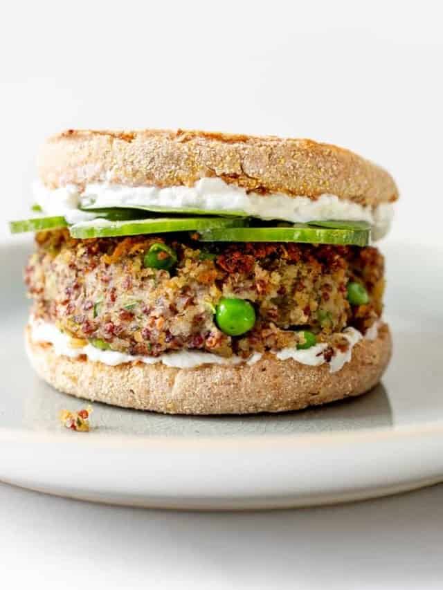 Easy Vegan Quinoa Burgers (Gluten Free)
