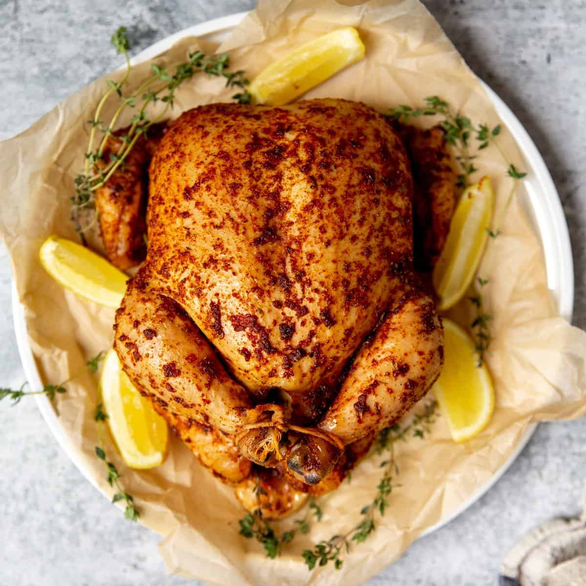 Temperature Tips for Whole Smoked Chicken