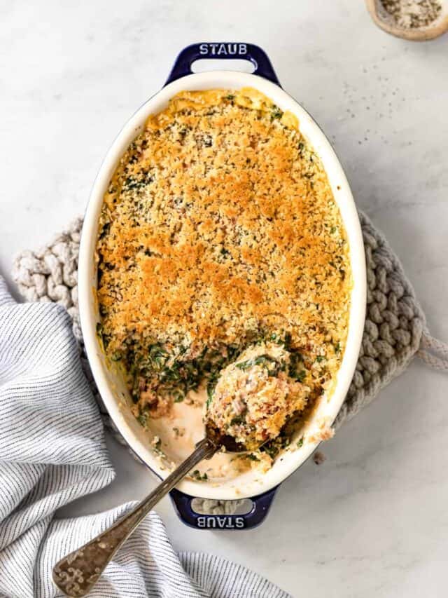 Easy Swiss Chard Gratin (Vegan!) - From Scratch Fast | Recipes from ...