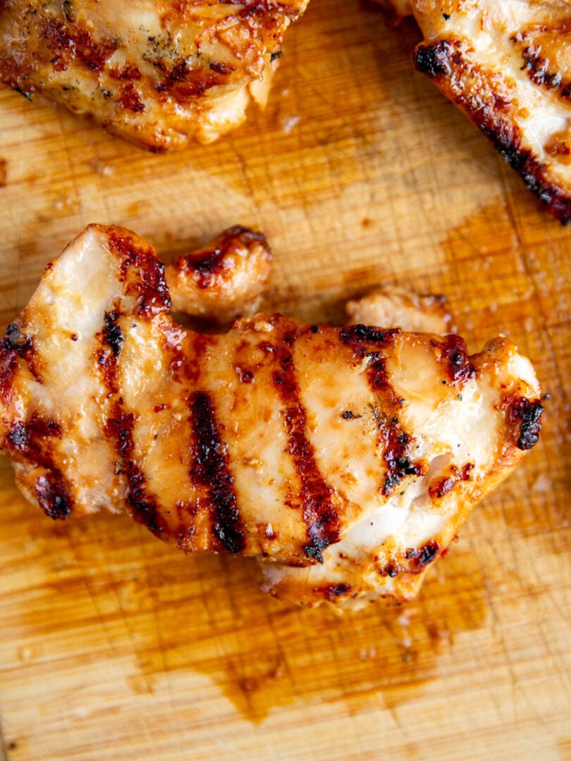 Grilled chicken marinated with creamy miso dressing.
